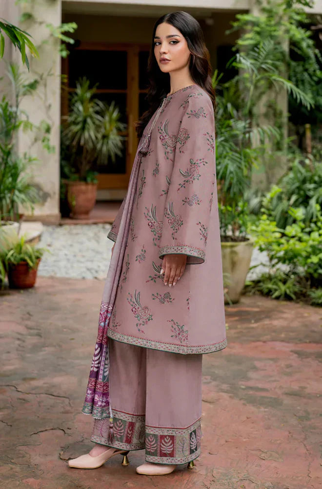 Jazmin - 3PC Lawn Embroidered Dress - FFU0142 - Farakh Fabrics