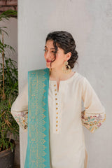 Dhanak 3PC Embroidered-624
