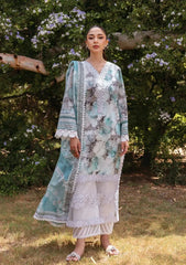 3PC Lawn Printed Shirt With Digital Printed Dupatta-1624