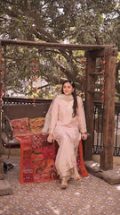 Lawn-3PC Embroidered Shirt with Digital Printed Jacquard Dupatta-1422