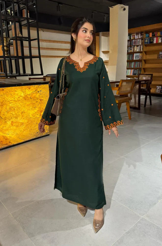 Dyot- 2PC Lawn Embroidered Suit - FFU0292 - Farakh Fabrics